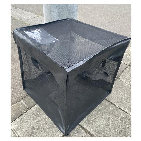 FIRST カラスよけ ゴミネット ボックス カラス除け ゴミボックス 50cm×50cm×50cm...