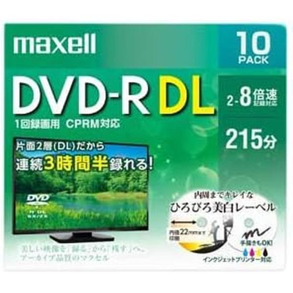 maxell 8倍速対応 DVD-R | DL DVD-R 録画用DVD 録画用DVD-R 8.5G...