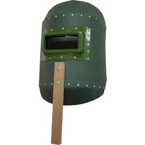 溶接用手持面 溶接面用色ガラス+溶接面用透明ガラス付 【在庫有り】