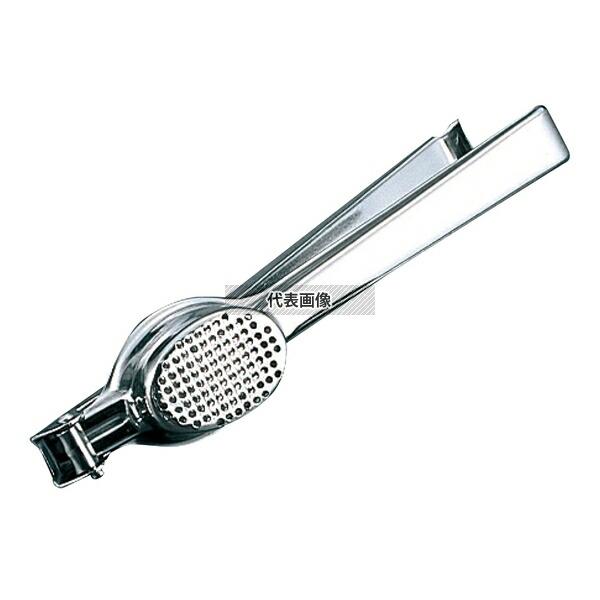 リス 18-8(ステンレス) にんにく絞り 全長:175mm 絞り器  No.0697100