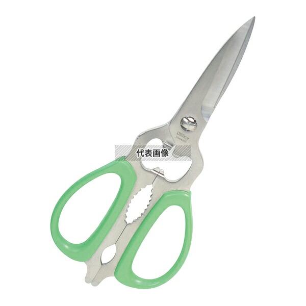 シルキー 料理バサミ NKS-215DT グリーン 215mm ハサミ  No.0700020