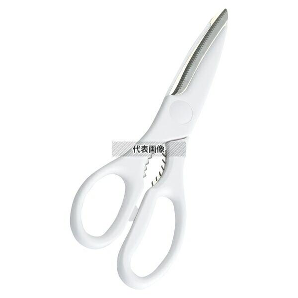 シルキー 料理バサミ KSP-220 白 22mm ハサミ  No.0700120