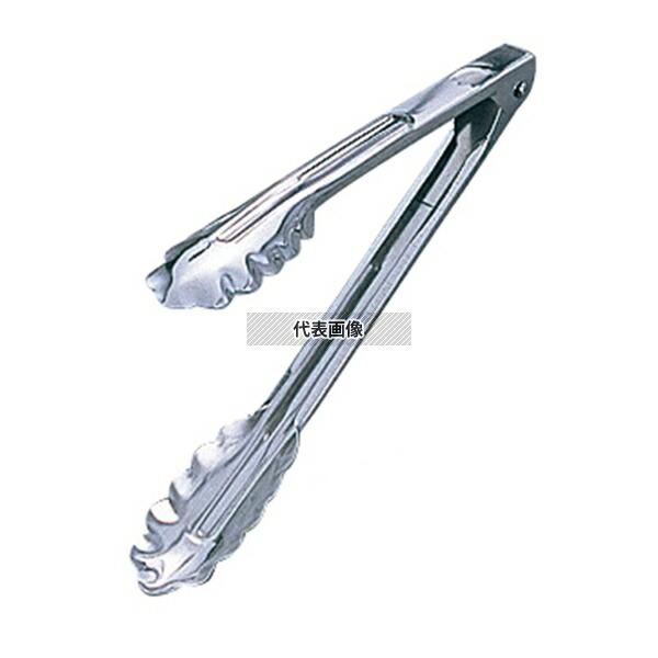 EBM(江部松) 18-0 万能トング 小 板バネ式 全長240 トング  No.0703600