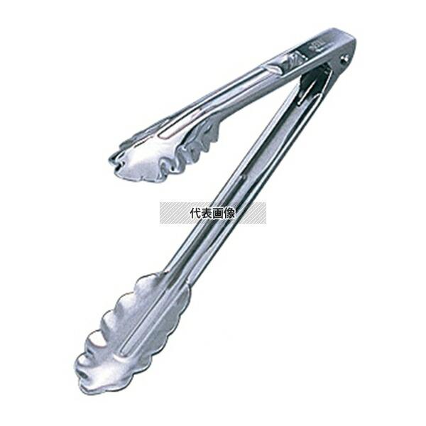 EBM(江部松) 18-0 万能トング 小 コイルバネ式 全長240 トング  No.0703700