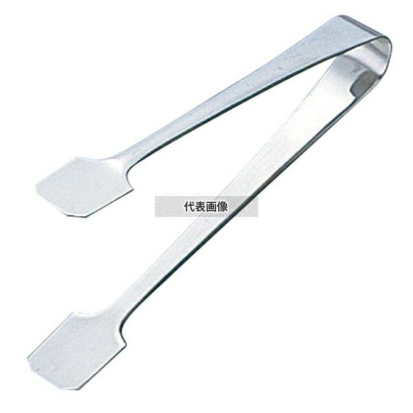 田辺金具 18-0(ステンレス) 厚手 シュガートング 小 90mm  トング No.0707300