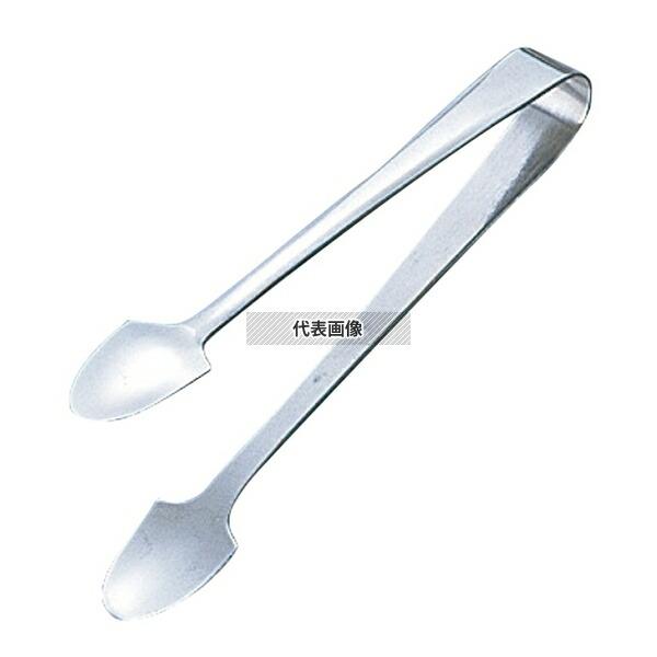 田辺金具 18-0(ステンレス) スコップ型 シュガートング   トング No.0707600
