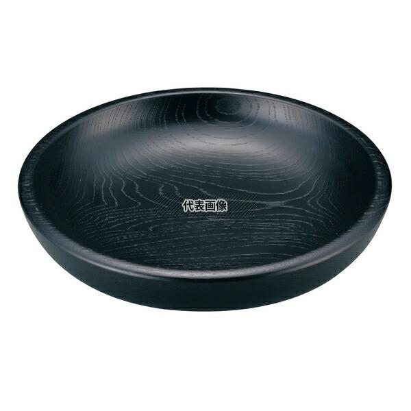 江部松商事 木製サラダボール ハーフ 黒 5吋 HF-401 ボウル  No.0909600