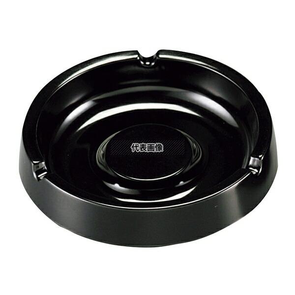 スナック灰皿 I-7 黒 φ114×H29  卓上小物 No.0958300