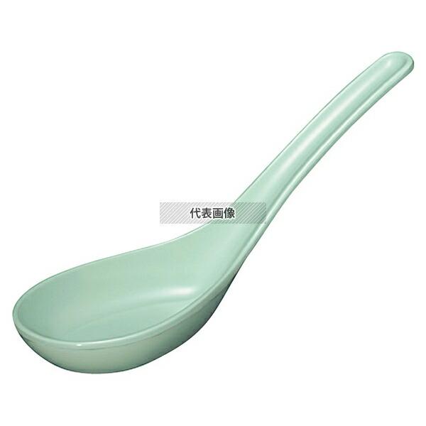 国際化工 メラミン 七八レンゲ L3 青磁 144×43  カトラリー/箸 No.0959700