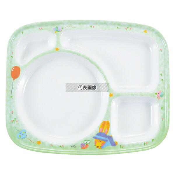 国際化工 メラミン子供食器 スイートラビット プレート 大 D43SR 300×250×H30  和...