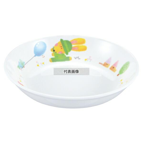 国際化工 メラミン子供食器 スイートラビット 深菜皿 D17SR 470ml φ168×H35  和...