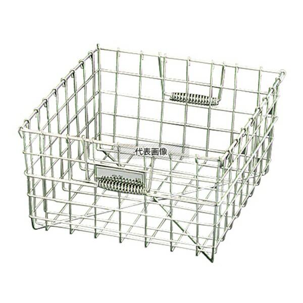 EBM(江部松) 18-8(ステンレス) 食器カゴ (プレート付き) A型 A-3 小 410×31...