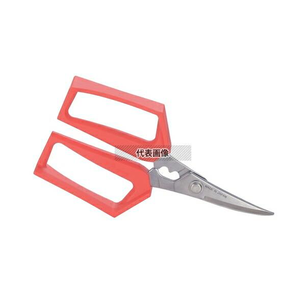 仁作 オシバサミ オレンジ No.880 250×130  ハサミ No.1005400