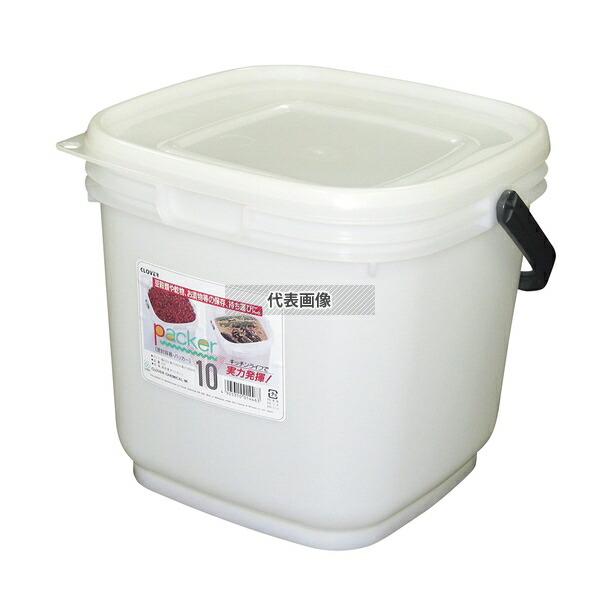 伸和 PE密封容器 パッカー 10L 10L 260×260×H245 密封容器  No.10390...