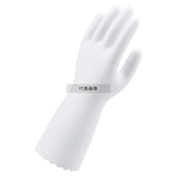 ショーワグローブ ショーワ 薄手手袋 ビニトップ S ホワイト 全長:300mm  No.10735...