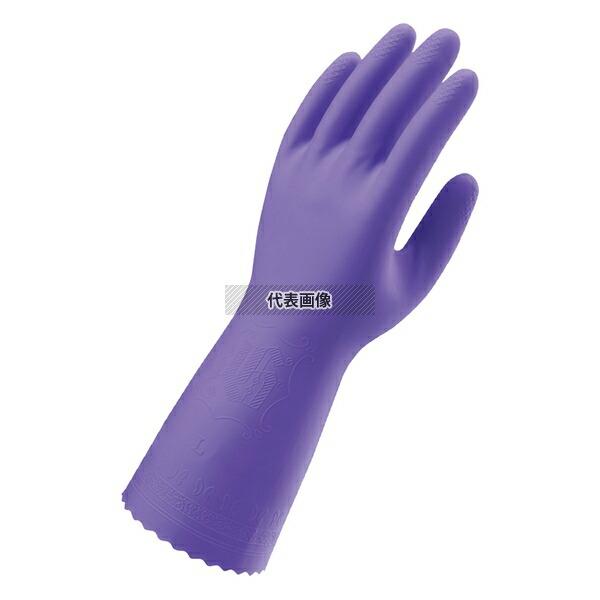 ショーワグローブ ショーワ 厚手手袋 ビニトップ M バイオレット 全長:320mm  No.107...