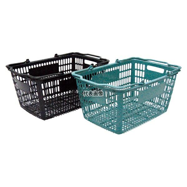 江部松商事 ショッピングバスケット F-201 ブルーグリーン 33L ５０５×３５０×H２４５ミリ...