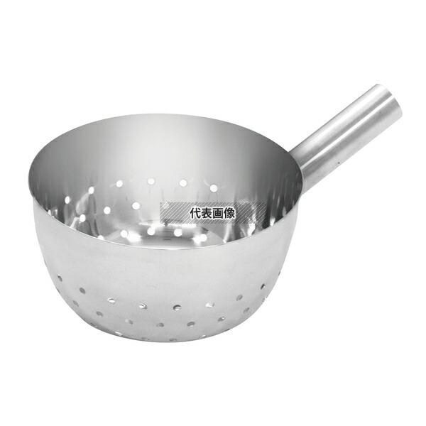 神子島製作所 桃印 18-8(ステンレス) 穴明 ひしゃく 18cm  給食用スパテラ/すくい網/ひ...