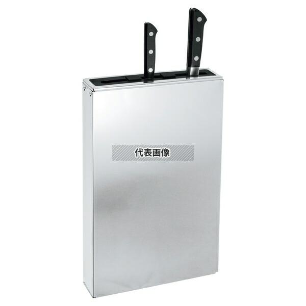 EBM(江部松) 18-0 ゴム板付 庖丁差し マグネット付 222×56×H372 庖丁差し  N...