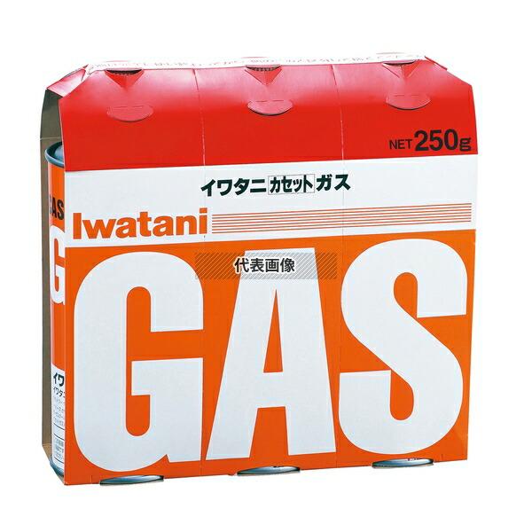 イワタニ カセットガス (3本組) CB-250-OR 1本：250g 210×70×H210  卓...