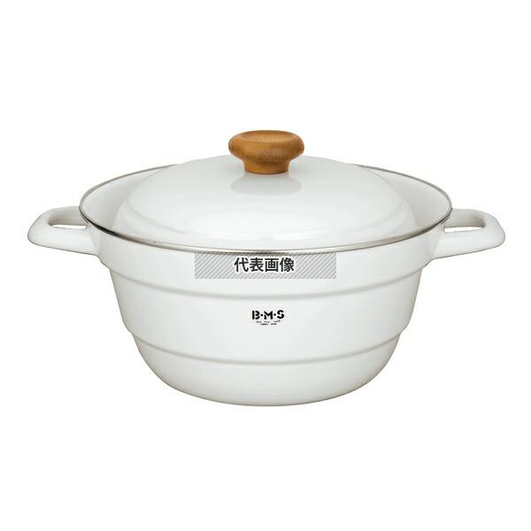 ビームス 多機能鍋 オールインワン (スノコ付) 27cm BMP-27FW・W ホワイト 5.4L...
