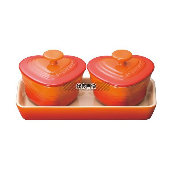 ル・クルーゼ プチラムカンダムールセット 910223 オレンジ 80ml ラムカン:80×83×H...