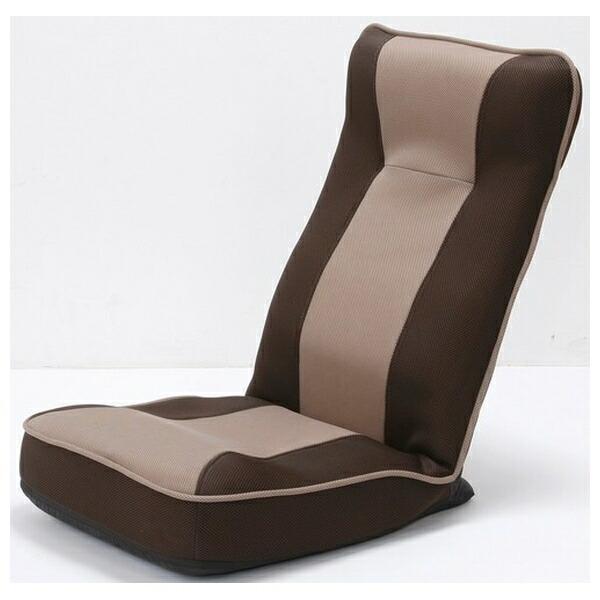 ファミリー・ライフ 整体師さんが推奨する 健康ストレッチ座椅子 ブラウン[0377520]リクライニ...