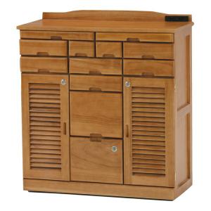 【送料無料・新品】天然木【桐】引出いっぱい★マルチキャビネットチェスト【鍵付】 鍵付き チェスト 桐製 引き出し 大容量 全段鍵付き 鍵付きキャビネット