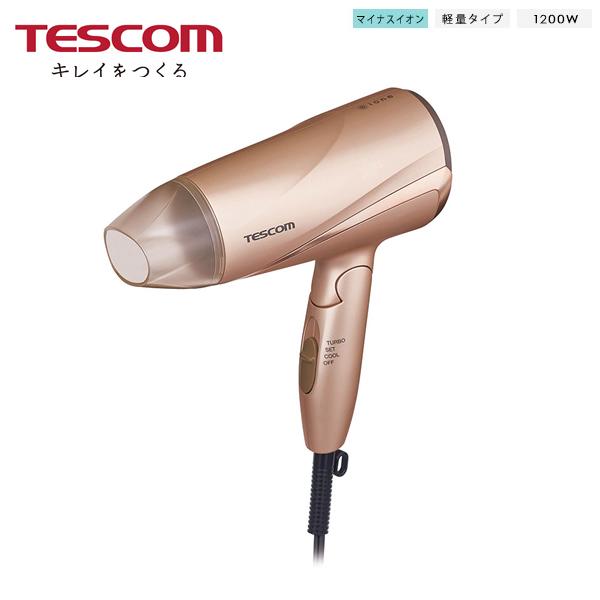 TESCOM(テスコム) マイナスイオン　ヘアードライヤー　TD330B　カラー：ゴールド TD33...