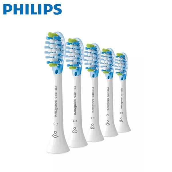 フィリップス ソニッケアー プレミアムクリーン ブラシヘッド レギュラー カラー：ホワイト 5本入 ...