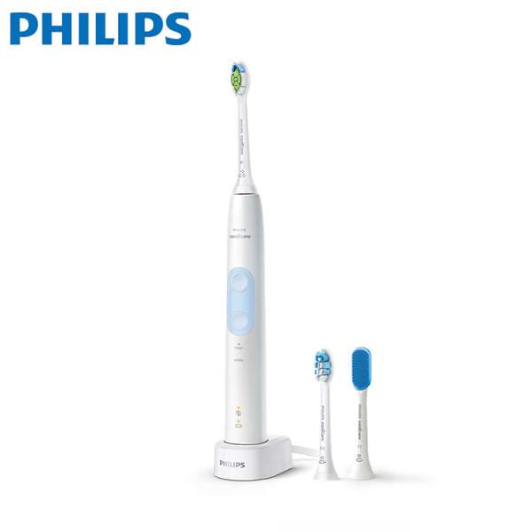 フィリップス ソニッケアー プロテクトクリーンプラス カラー：ホワイトライトブルー  HX6421/...