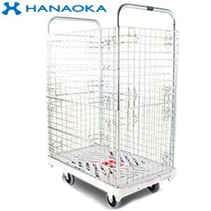 花岡車輌(HANAOKA) DANDY type XA プラ台車高カゴ台車 W605×D935 30...
