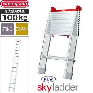 長谷川工業 アルミ製伸縮はしご スカイラダー LS-49 コンパクト1連