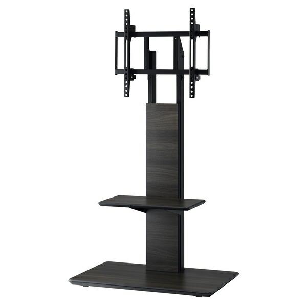 ハヤミ工産(TIMEZ) KF-955 【〜55V型】 自立TVスタンド テレビスタンド グレー木目...