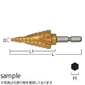 HiKOKI（日立工機） 段付きドリル（インパクトドライバ用） 4D-22D（6.35mm）  [N...