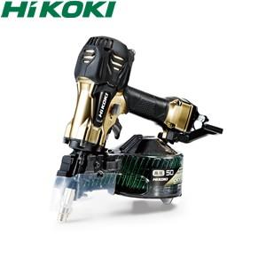 HiKOKI（日立工機） 高圧ロール釘打機 50mmモデル NV50HR2(S) パワー切替機構付 ハイゴールド ケース付｜firstfactory