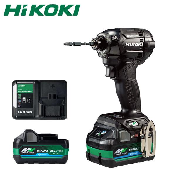 廃番　HiKOKI(日立工機)36Vコードレスインパクトドライバ WH36DC(2XPBSZ)カラー...