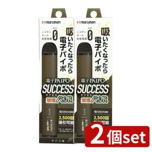 【2個セット】マルマン 電子パイポSUCCESS(タバコ味) [単品内容量/1本]