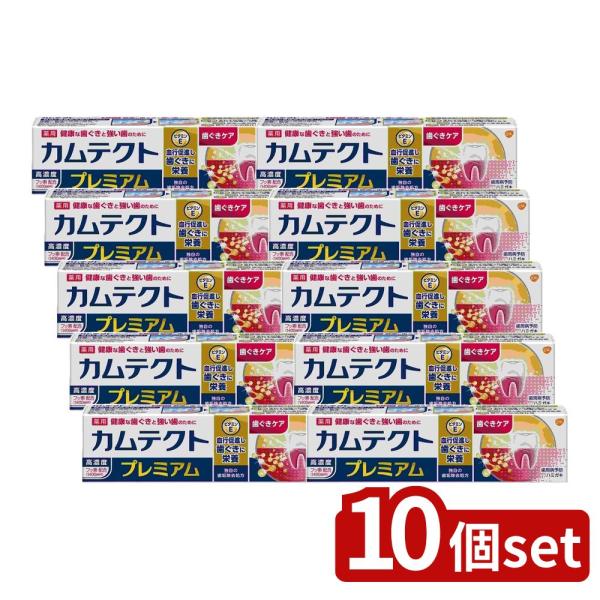 【10個セット】Haleon カムテクト プレミアム 歯ぐきケア [単品内容量/105g]