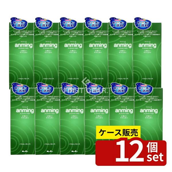 【箱売り 12個セット】 日本香堂 アンミング バスエッセンス [単品内容量/480ml]