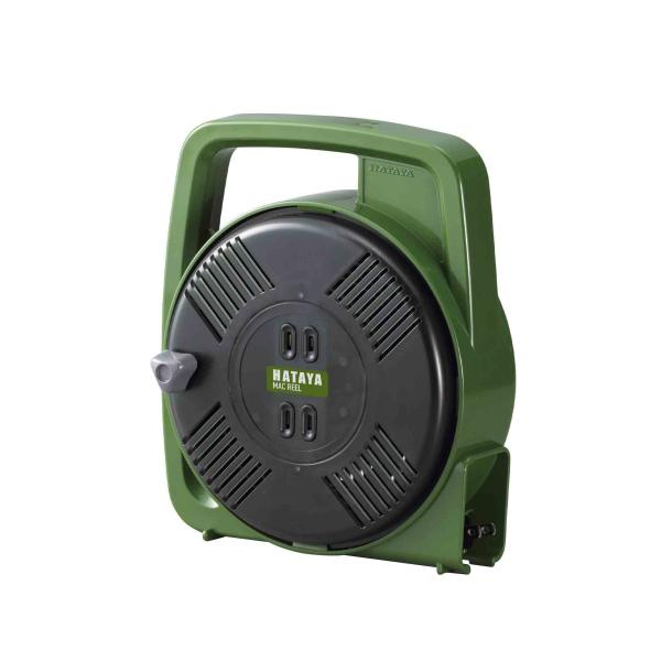 ハタヤ MS-8-OG マックリール 延長コード コードリール (MS-8-OG)