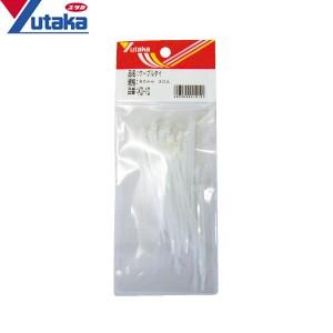 ユタカメイク　ケーブルタイ　KO-10　白　80mm　[30本入り]　：YM3298