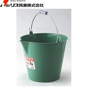 リス興業 ラバケット 14L グリーン ：RS0035 [IWA]