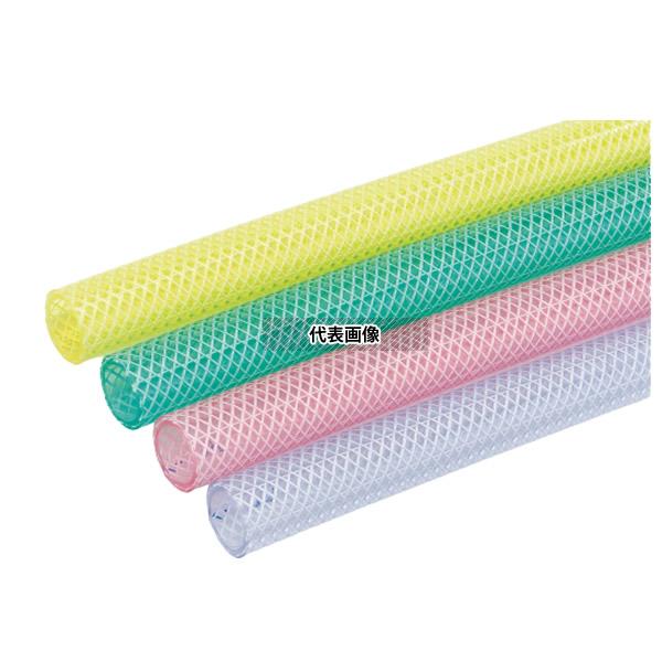 カクイチ(KAKUICHI) 土木用ホースインダス CS-CB (R)15mm×100m 色:レッド...