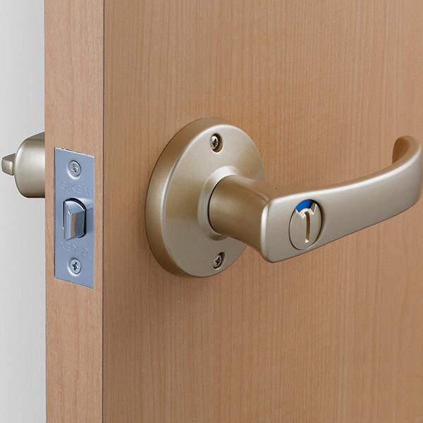 川口技研 TKレバーシリーズ（取替用） 表示錠 DT1-4M-MG 対応扉厚:26?42mm：4-4...