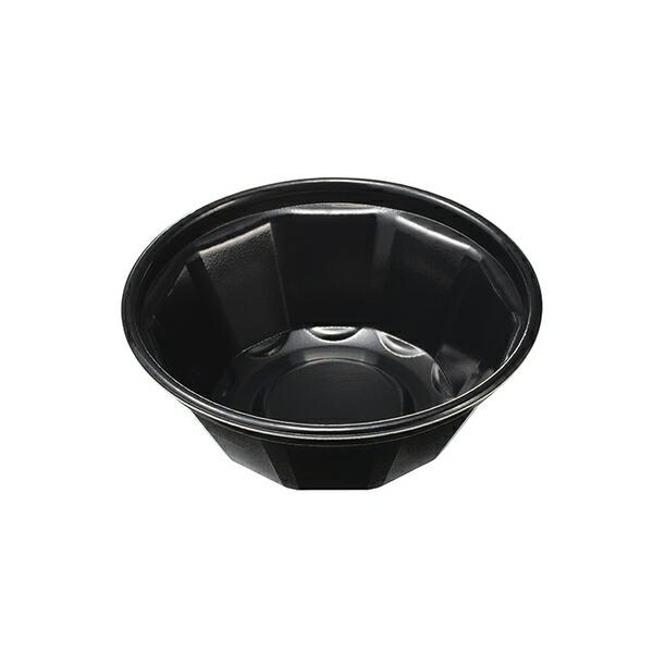 KPプラテック 耐熱PSP発砲容器 KNB-185R No. 本体 ブラック  600個入 シャープ...