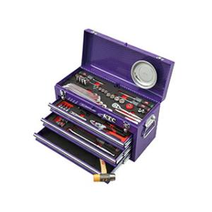 KTC 工具セット 67点組 9.5SQ ラチェットコンビネーションレンチ採用工具セット パープル SK36723XPU
