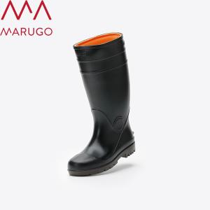 丸五(MARUGO) PVC長靴 安全プロハークス U875 ブラック MからSXL 安全靴 3E相当 鋼製先芯 耐油 土木建設 食品加工｜firstfactory