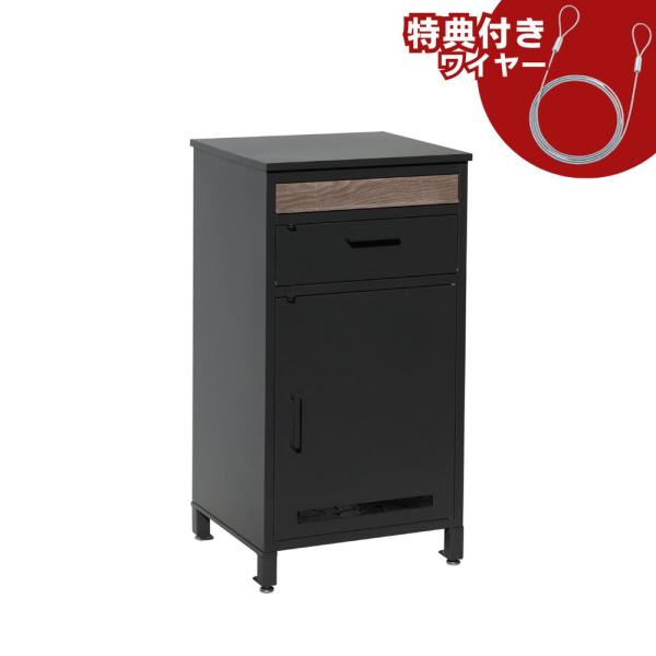 MOJYU 宅配ボックス付ポスト【Jake(ジェイク)】(ディムグレー)【ワイヤープレゼント】 [P...