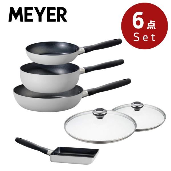 MEYER(マイヤー) バウハウス フライパン エッグパン 6点セット []